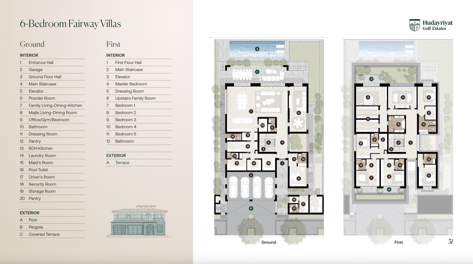 Ground & first floor