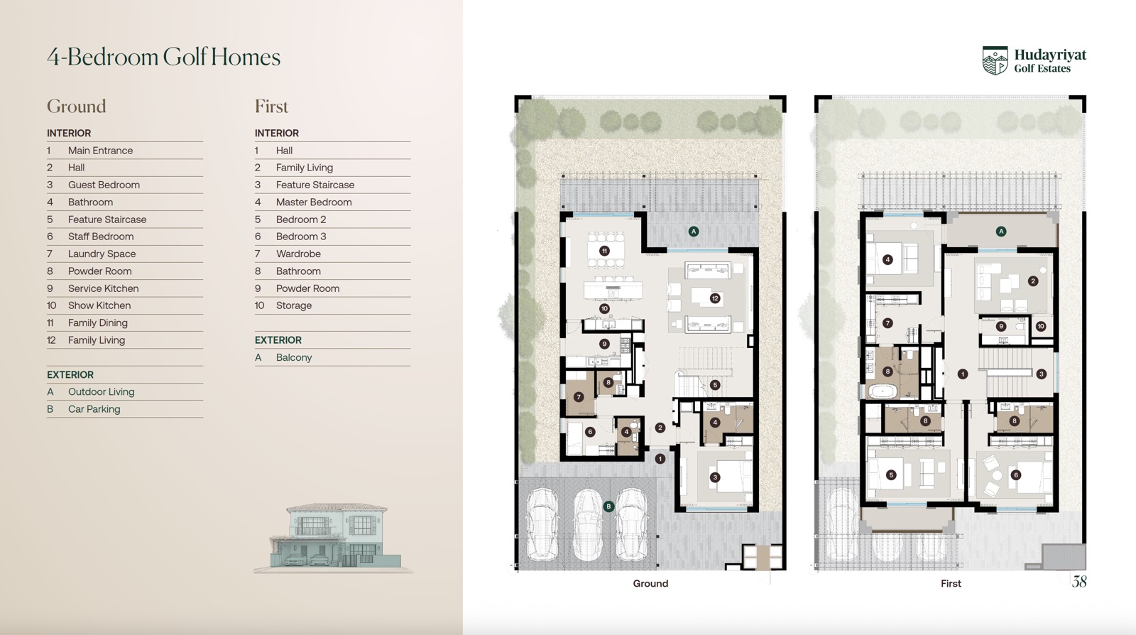Ground & first floor