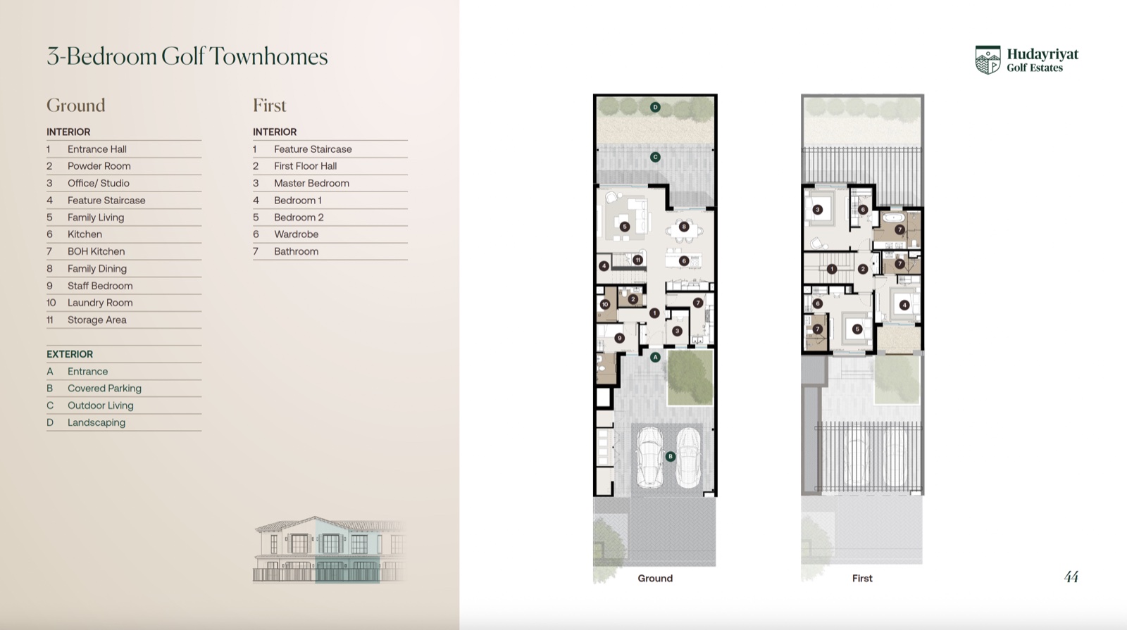 Ground & first floor