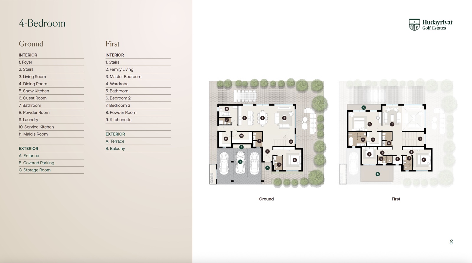 Par 4 floor plan